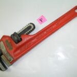10" Ridgid Pipe Wrench lot F
