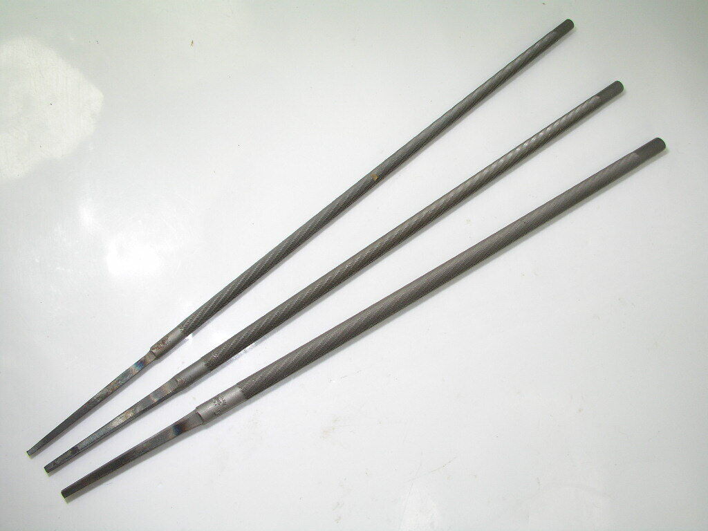 8" Chainsaw File, Nicholson USA Black Diamond, U Pick Size 3/16  7/32  1/4 Main Image 8" Chainsaw File, Nicholson USA Black Diamond, U Pick Size 7/32  1/4 - Image 1