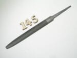 4" Half Round File Smooth Cut, Nicholson USA
