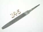 4" Half Round File Smooth Cut, Nicholson USA - Image 2