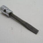 1/4" Standard Flat Screwdriver Bit 1/4" Drive Snap On TMC105E