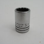 3/4" Socket 1/2" Drive 12pt Proto 5424