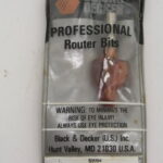 1/4" Cove Router Bit with 1/4" Shaft, B&D 59054