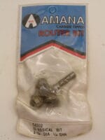 1-1/4" Classical Carbide Router Bit 1/4" Shaft Ball Bearing Pilot Amana 54102