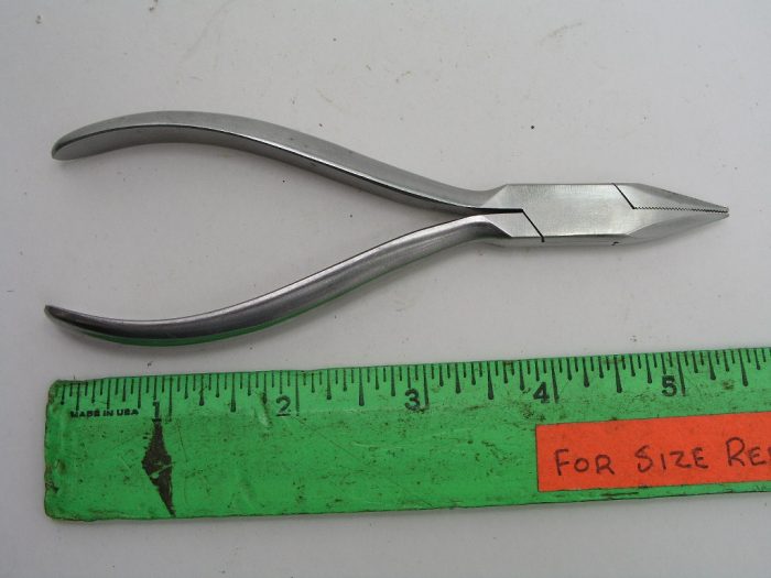 Precision Stainless Steel Slim Nose Pliers - Image 3