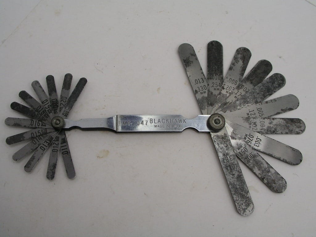 OLYMPUS DIGITAL CAMERA Feeler Gauge Set Blackhawk MT-1047 lot D - Image 1