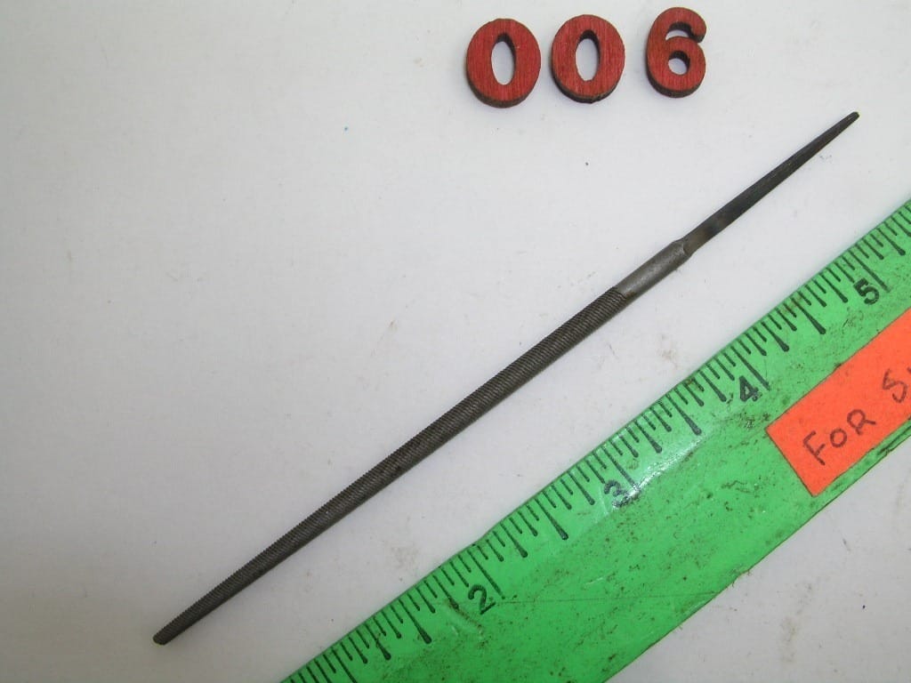 OLYMPUS DIGITAL CAMERA 4" Round Tapered File Champion - Image 1