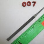 4" Pillar File 17/64" Wide #2 Cut AM Swiss USA