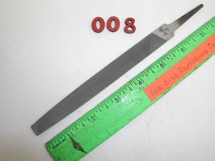 6" Flat Tapered File Smooth Cut Nicholson USA