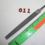 6" Flat Mill File Bastard Cut Nicholson MEX