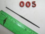 Half Round Taper Needle File Cut #4 Nicholson, lot 005