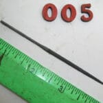 Half Round Taper Needle File Cut #4 Nicholson, lot 005