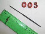 Half Round Taper Needle File Cut #4 Nicholson, lot 005 - Image 2