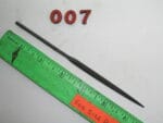 Half Round Taper Needle File Cut #0 Nicholson, lot 007
