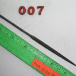 Half Round Taper Needle File Cut #0 Nicholson, lot 007