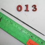 Square Taper Needle File Cut #0 Nicholson, lot 013