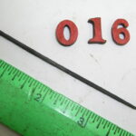 Square Taper Needle File Cut #0 Nicholson, lot 016