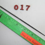 Square Taper Needle File Cut #0 Nicholson, lot 017