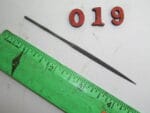 Half Round Taper Needle File Cut #4 Nicholson, lot 019