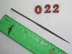 Half Round Taper Needle File Cut #0 Nicholson, lot 022 - Image 2