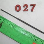 Flat Needle File Cut #4 Nicholson, lot 027
