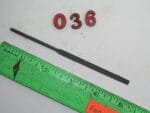 Slitting Needle File Cut #4 .032" Nicholson, lot 036