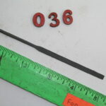 Slitting Needle File Cut #4 .032" Nicholson, lot 036