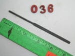 Slitting Needle File Cut #4 .032" Nicholson, lot 036 - Image 2