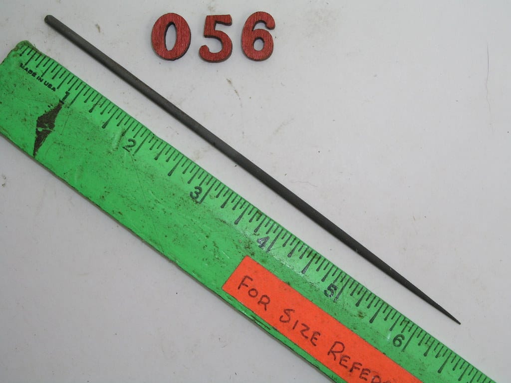 OLYMPUS DIGITAL CAMERA Round Tapered Needle File Cut #0 Nicholson, lot 56 - Image 1