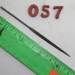 Knife Needle File Cut #4 Nicholson, lot 57