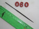 Flat Taper Needle File Cut #4 Nicholson, lot 60