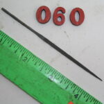 Flat Taper Needle File Cut #4 Nicholson, lot 60