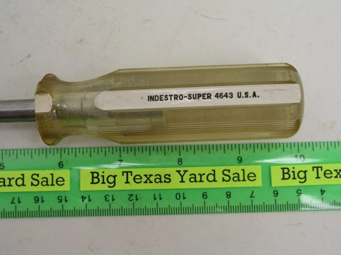 5/16" Clutch Head Screwdriver Indestro USA 4643 - Image 4