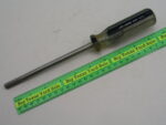 3/8" Clutch Head Screwdriver Duro Chrome USA 4644