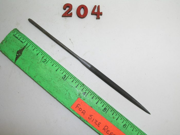 Half Round Taper Needle File Cut #2 Nicholson, lot 204 - Image 3