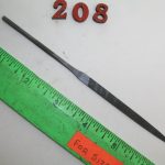 Flat Taper Needle File Cut #4 Nicholson USA, lot 208