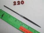 Knife Needle File Cut #0 Nicholson, lot 220