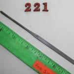 .051" Slitting Needle File Cut #2 Nicholson USA, lot 221