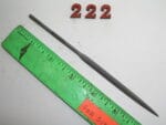 Barrette Needle File Cut #4 Nicholson USA, lot 222 - Image 2
