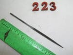 Flat Taper Needle File Cut #2 Nicholson USA, lot 223