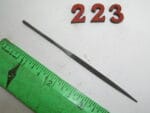 Flat Taper Needle File Cut #2 Nicholson USA, lot 223 - Image 2