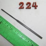 .0365" Slitting Needle File Cut #4 Nicholson USA, lot 224