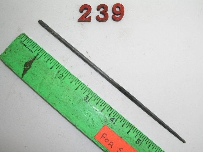 Triangle Taper Needle File Cut #0 Nicholson, lot 239 - Image 3