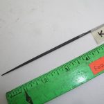 4" Round Taper XF File Cut #4 Nicholson USA, Lot K