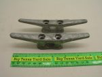 2pcs 6" Galvanized Dock Cleats