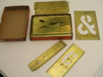 4" Brass Stencil Set - Image 3