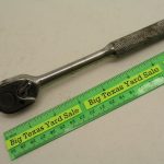 Vintage 3/8" Drive Indestro Ratchet 6272