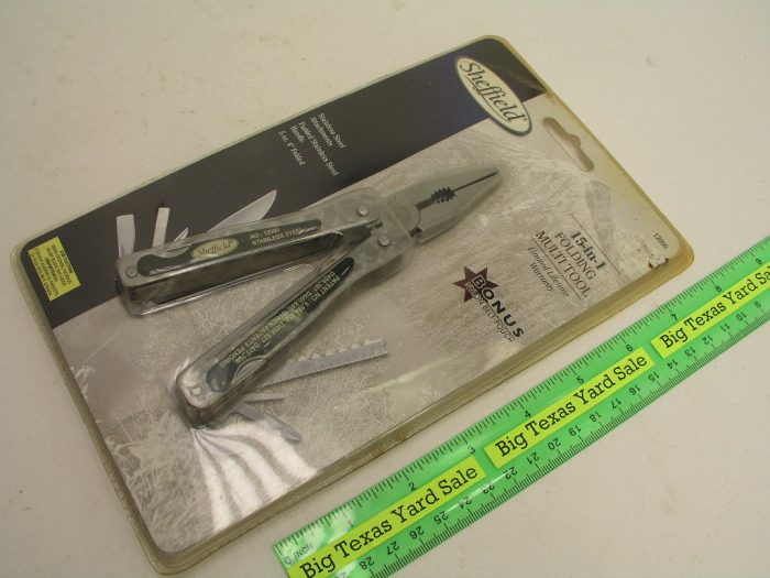 Sheffield 12000 Multi Tool With Belt Pouch - Image 1