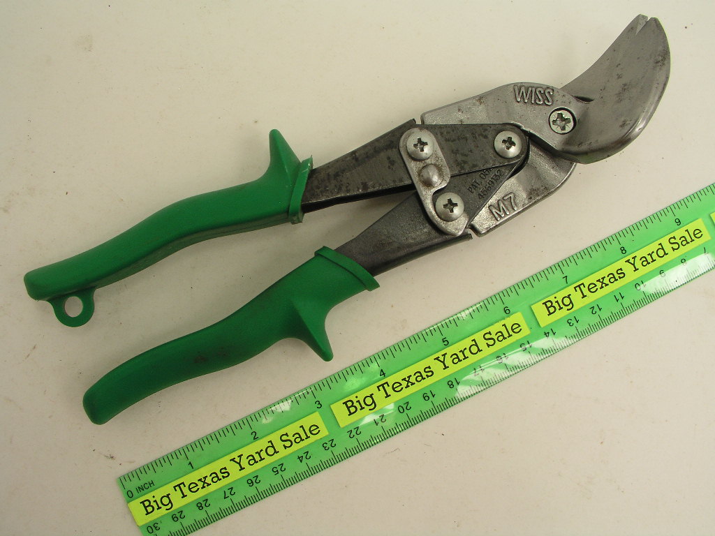 OLYMPUS DIGITAL CAMERA Compound Aviation Tin Snips Straight Cut Wiss M7 - Image 3