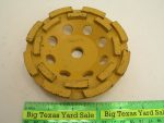 4-1/2" Double Row Diamond Grinding Disc Dewalt DW4774